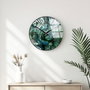Wallity Huhu334 Reloj de Pared Decorativo de Cristal 40 x 40 cm